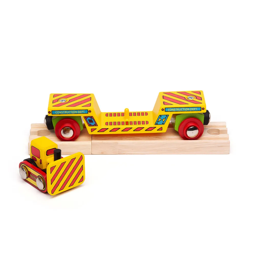 bulldozer_low_loader_3.webp Hot Bulldozer Low Loader Gifts For 5 Yr Olds | Toys For 4 Year Olds