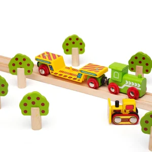 Hot Bulldozer Low Loader Gifts For 5 Yr Olds | Toys For 4 Year Olds