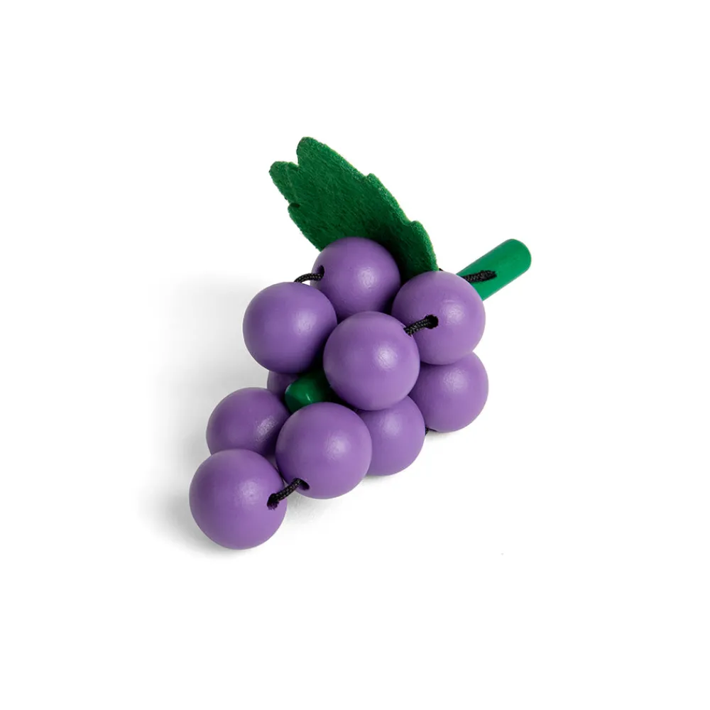 bunch_of_grapes_pack_of__0.webp Discount Bunch of Grapes (Pack of 2) Play Shop Cook And Share | Wooden Toy Food Sets