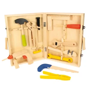 Discount Carpenter’s Tool Box Wooden Puzzles And Activity Toys | Toy Tool Sets