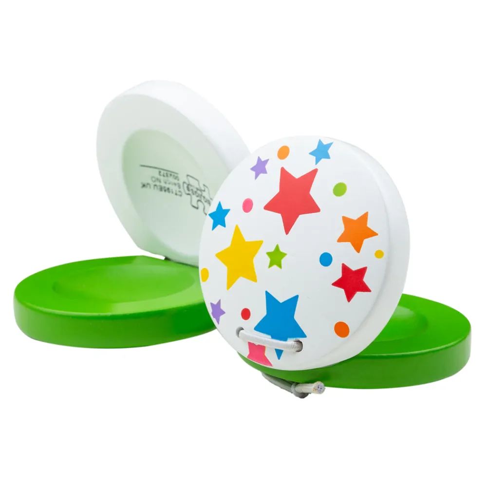 castanet_one_pair__green_0.webp Hot Castanet (One Pair – Green) Traditional Wooden Toys | Gifts For 3 Year Olds