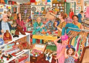 Sale Charity Bargains – 1000 Piece Jigsaw Puzzle Children's Wooden Puzzles