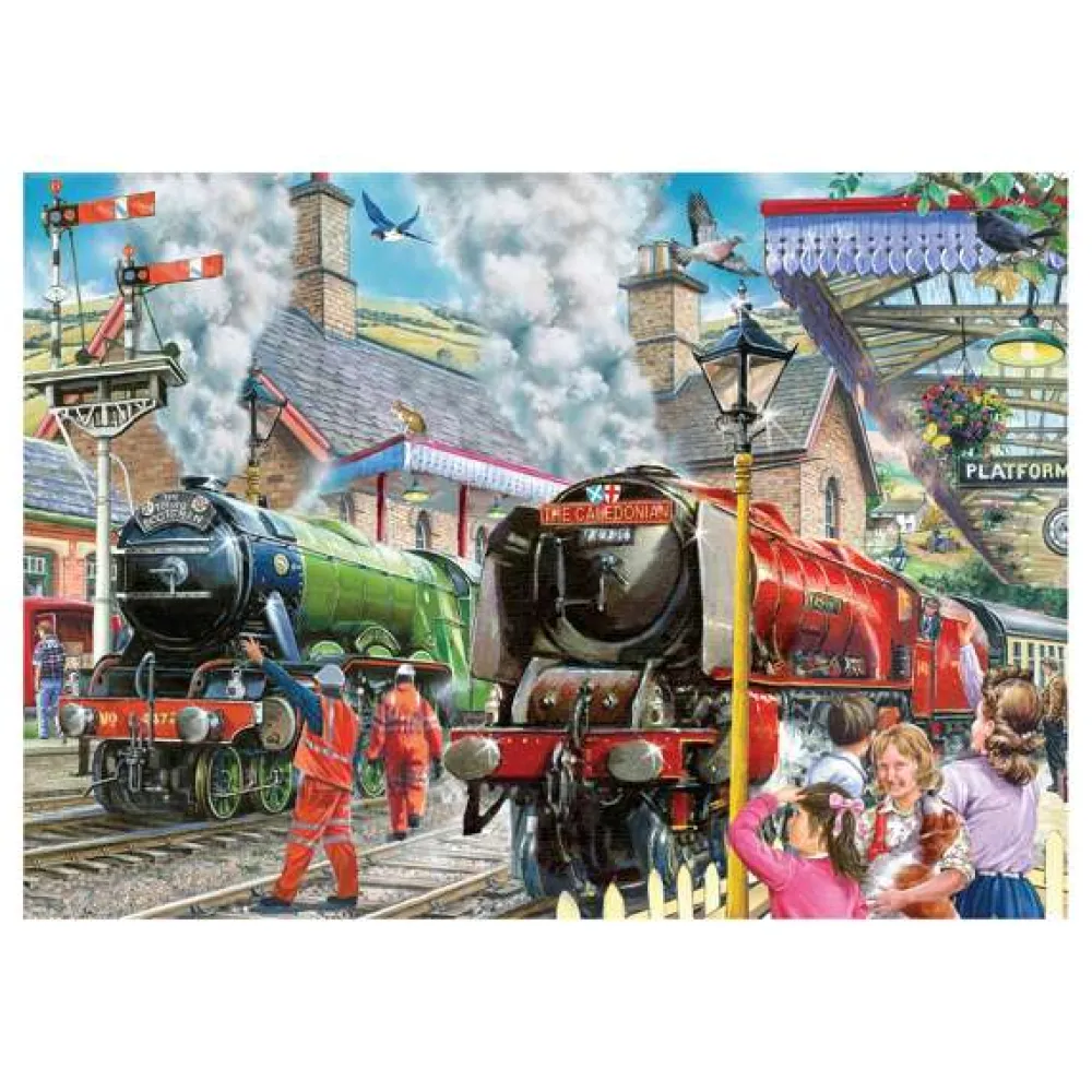 checking_the_line__piece__0.webp Online Checking the Line 1000 Piece Puzzle Children's Wooden Puzzles