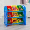 Clearance Children’s 9-Bin Storage Organiser Unit | Toy Storage Kids Kid’s Furniture