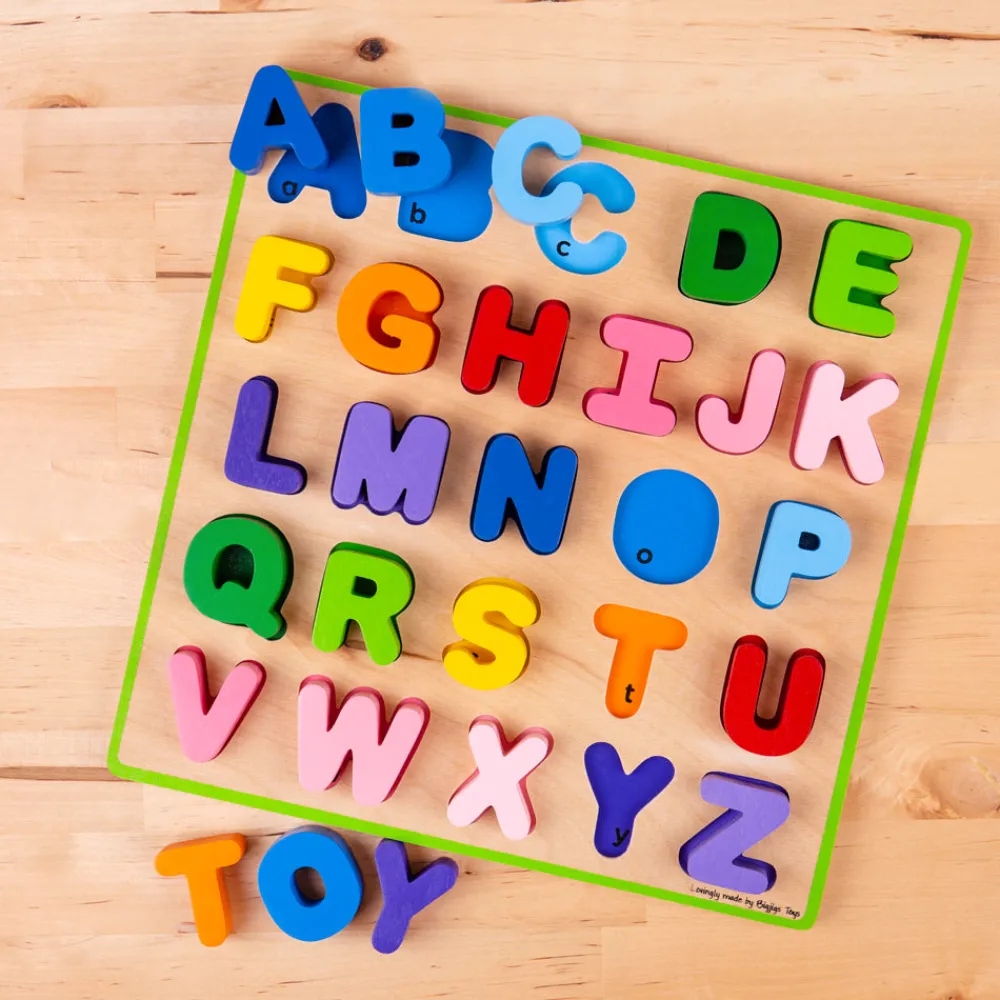 chunky_alphabet_puzzle_3.webp Outlet Chunky Alphabet Puzzle Wooden Puzzles And Activity Toys | Children's Wooden Puzzles