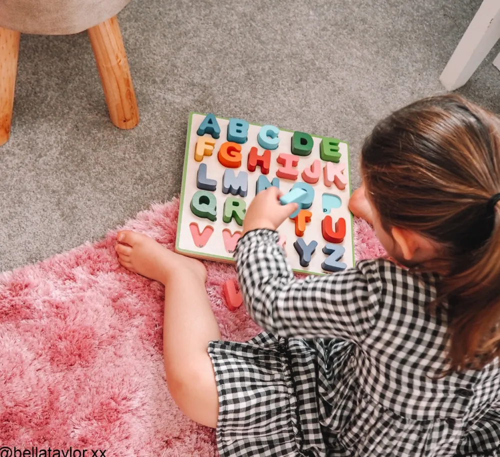 chunky_alphabet_puzzle_9.webp Outlet Chunky Alphabet Puzzle Wooden Puzzles And Activity Toys | Children's Wooden Puzzles