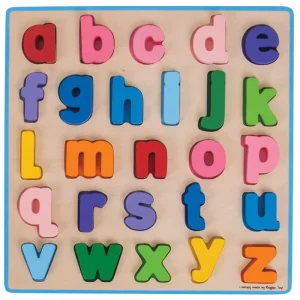 Best Chunky Alphabet Puzzle (Lowercase) Kids Wooden Puzzles And Activity Toys | Kids Learning Numbers And Letter