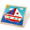 Outlet Chunky Lift-Out Puzzle – Boat Wooden Puzzles And Activity Toys | Children's Wooden Puzzles