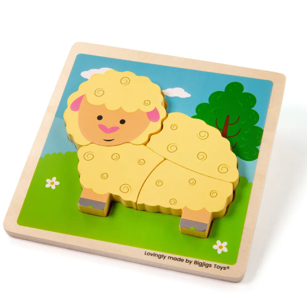 chunky_liftout_puzzle__sh_0.webp Sale Chunky Lift-Out Puzzle – Sheep Wooden Puzzles And Activity Toys | Children's Wooden Puzzles