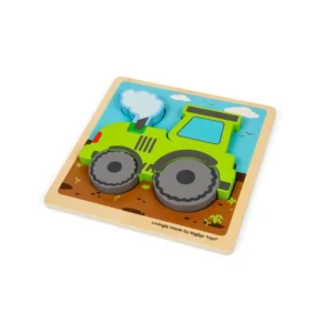Sale Chunky Lift-Out Puzzle – Tractor Wooden Puzzles And Activity Toys | Children's Wooden Puzzles