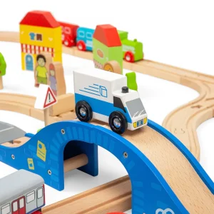 Outlet City Road and Railway Set Gifts For 5 Yr Olds | Toys For 4 Year Olds
