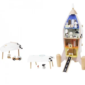 Sale Wooden Rocket Ship Gifts For 5 Yr Olds | Toys For 4 Year Olds