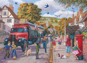Sale Coalman Delivery – 1000 Piece Jigsaw Puzzle Children's Wooden Puzzles