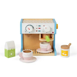 Fashion Coffee Maker Play Shop Cook And Share | Wooden Toy Food Sets