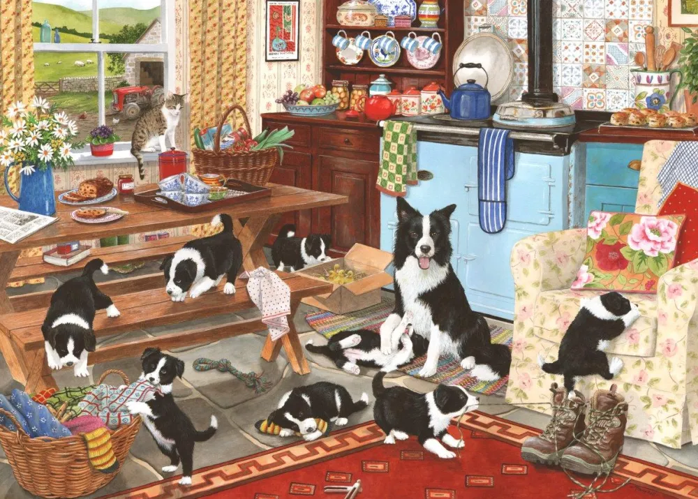 collie_wobbles___piece_ji_0.webp Discount Collie Wobbles – 1000 Piece Jigsaw Puzzle Children's Wooden Puzzles
