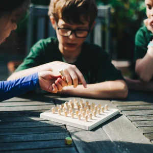 Hot Colour Memo Traditional Wooden Games