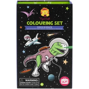 Clearance Colouring Set – Dinos In Space Kids Arts And Crafts Sets For Kids