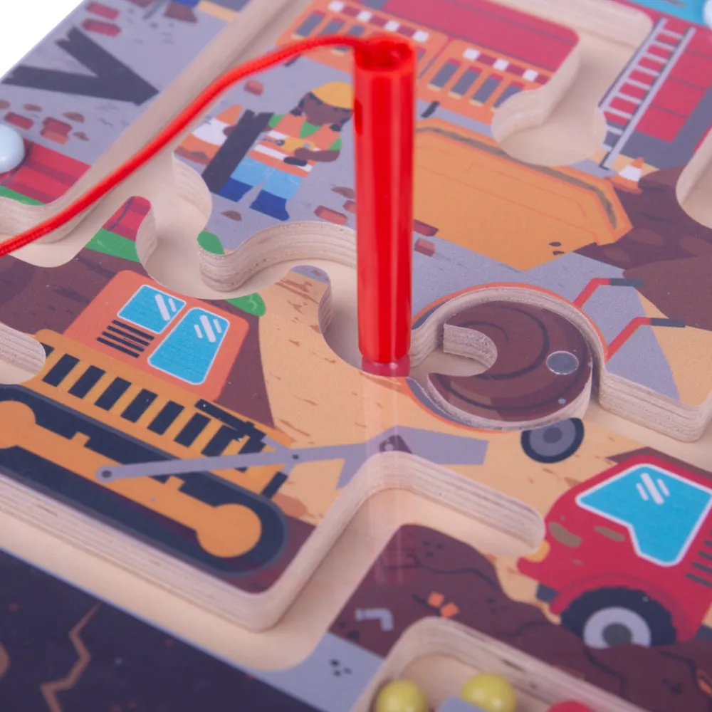 construction_maze_puzzle_1.webp Hot Construction Maze Puzzle Wooden Puzzles And Activity Toys | Activity Toys & Games