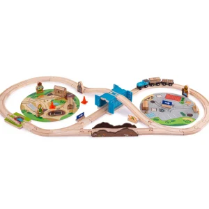 Clearance Construction Train Set Gifts For 5 Yr Olds | Toys For 4 Year Olds