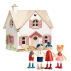 Clearance Cottontail Cottage & Doll Bundle (Cottontail Cottage, Doll Family) Kids Wooden Doll’s Houses | Kids Toy Bundles