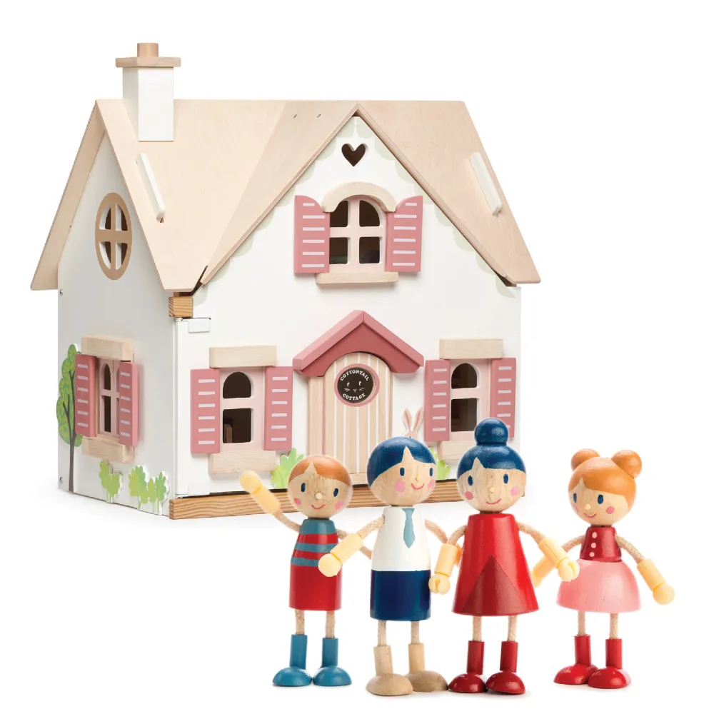 cottontail_cottage__doll__0.webp Clearance Cottontail Cottage & Doll Bundle (Cottontail Cottage, Doll Family) Kids Wooden Doll’s Houses | Kids Toy Bundles