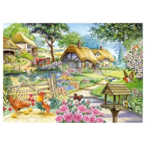 Fashion Country Living – BIG 500 Piece Jigsaw Puzzle Children's Wooden Puzzles
