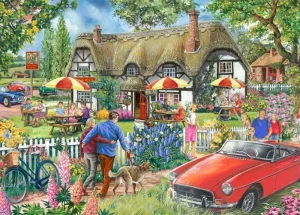 Discount Country Pub – BIG 500 Piece Jigsaw Puzzle Children's Wooden Puzzles