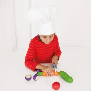 Best Cutting Vegetables Chef Set Play Shop Cook And Share | Wooden Toy Food Sets