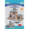 Fashion 3D Construction Craft – Police Station Kids Arts And Crafts Sets For Kids