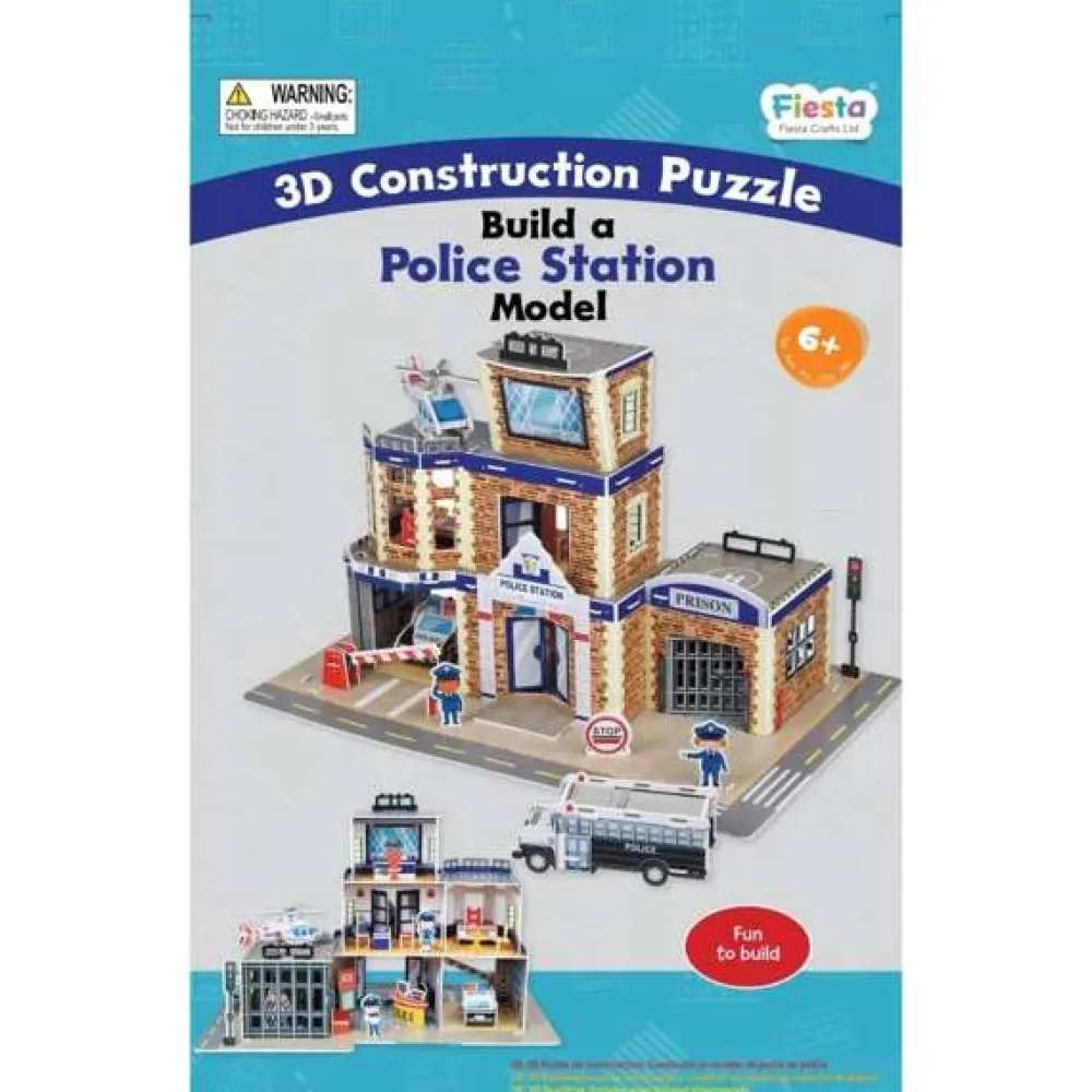 d_construction_craft__pol_0.webp Fashion 3D Construction Craft – Police Station Kids Arts And Crafts Sets For Kids