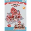 Discount 3D Construction Craft -Fire Station Kids Arts And Crafts Sets For Kids
