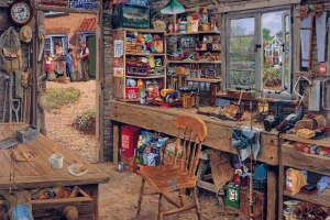 Outlet Dad’s Shed – 1000 Piece Jigsaw Puzzle Children's Wooden Puzzles