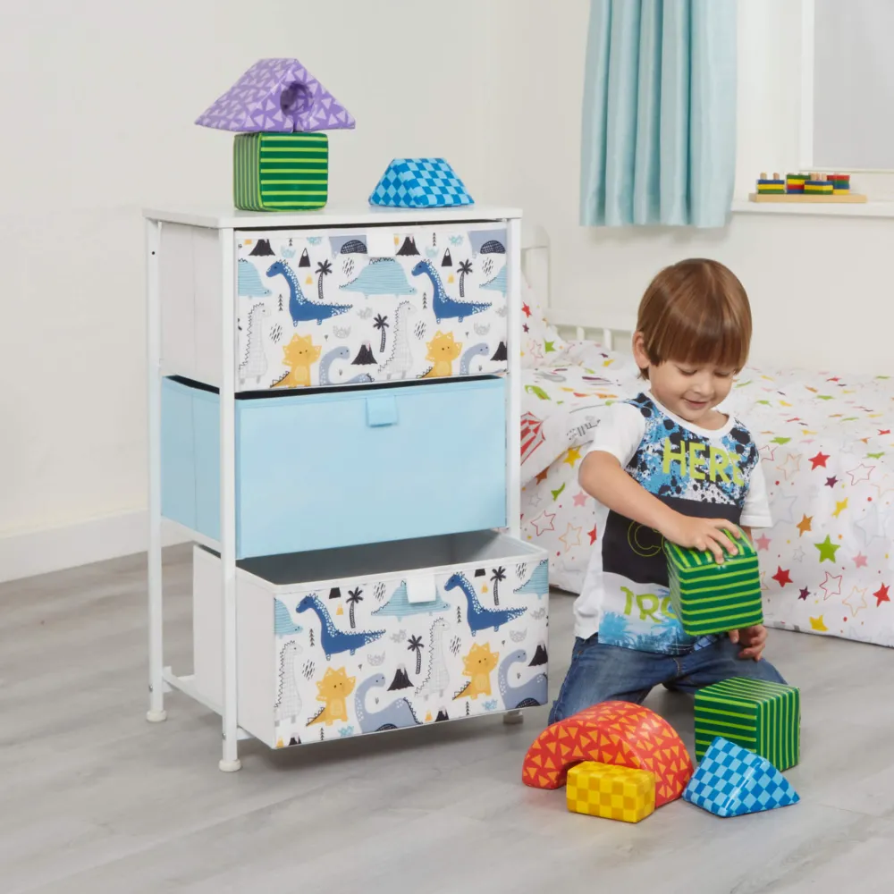 dinosaur__drawer_kids_sto_13.webp Fashion Dinosaur 3 Drawer Kids Storage Chest Kids Kid’s Furniture