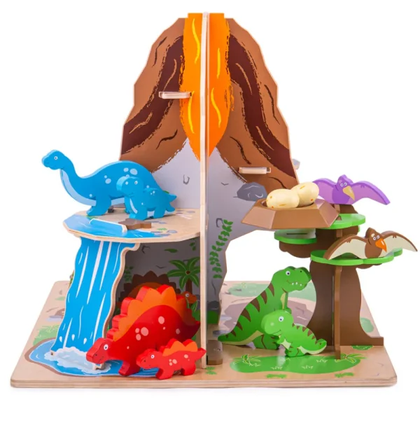 Outlet Dinosaur Island Wooden Farm Sets & Animal Toys
