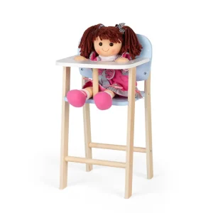 New Doll’s High Chair Traditional Wooden Toys | Prams & Cradles
