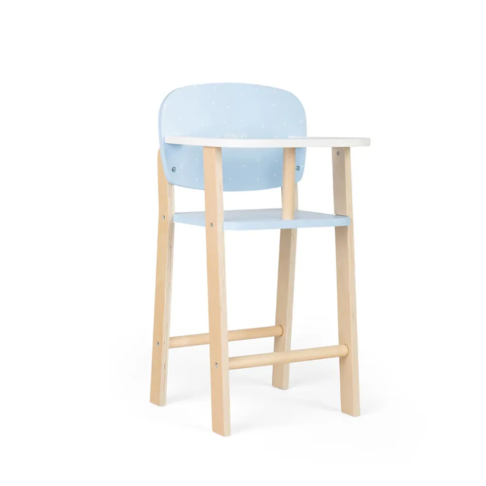 dolls_high_chair_3.webp New Doll’s High Chair Traditional Wooden Toys | Prams & Cradles