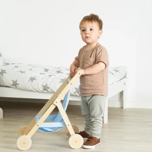 Hot Doll’s Stroller Traditional Wooden Toys | Prams & Cradles