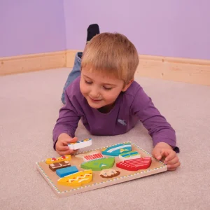 Outlet Dressing Boy Puzzle Wooden Puzzles And Activity Toys | Children's Wooden Puzzles