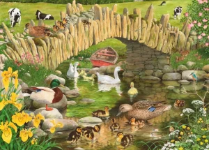 Sale Duck, Duck, Goose – BIG 250 Piece Jigsaw Puzzle Children's Wooden Puzzles