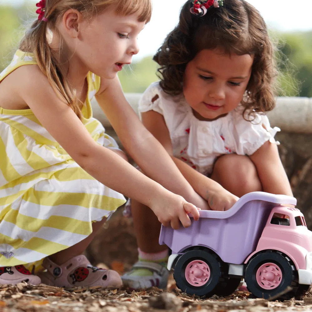 dump_truck_pink_2.webp New Dump Truck (Pink) Wooden Toy Cars For Children