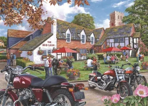 New Easy Riders – 1000 Piece Jigsaw Puzzle Children's Wooden Puzzles