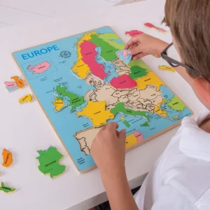 Hot Europe Inset Puzzle Wooden Puzzles And Activity Toys | Children's Wooden Puzzles