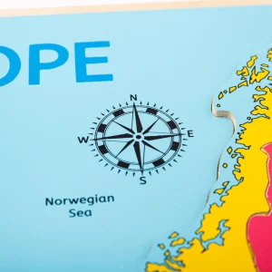 Hot Europe Inset Puzzle Wooden Puzzles And Activity Toys | Children's Wooden Puzzles
