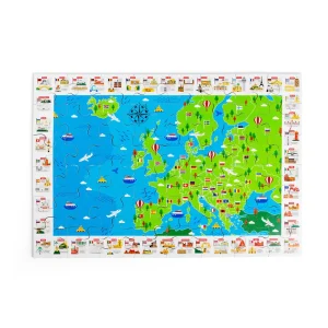 Online European Map Floor Puzzle (48pc)fpuzzlef Wooden Puzzles And Activity Toys | Children's Wooden Puzzles