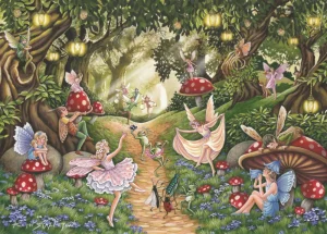 New Faerie Dell – BIG 500 Piece Jigsaw Puzzle Children's Wooden Puzzles