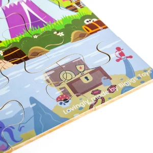 Best Fantasy Floor Puzzle (48pc) Wooden Puzzles And Activity Toys | Children's Wooden Puzzles