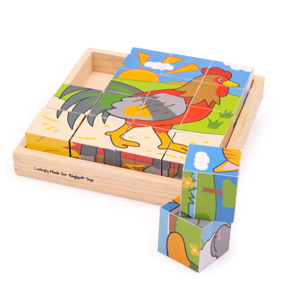 farm_cube_puzzle_0.webp Outlet Farm Cube Puzzle Wooden Puzzles And Activity Toys | Children's Wooden Puzzles