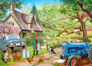 Clearance Farm Fresh – 500 Piece Jigsaw Puzzle Children's Wooden Puzzles
