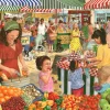 Best Farmers Market – 1000 Piece Jigsaw Puzzle Children's Wooden Puzzles