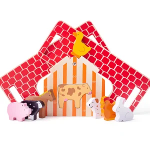 Sale Farmhouse Sorter Shape Sorter Toys | Activity Toys & Games